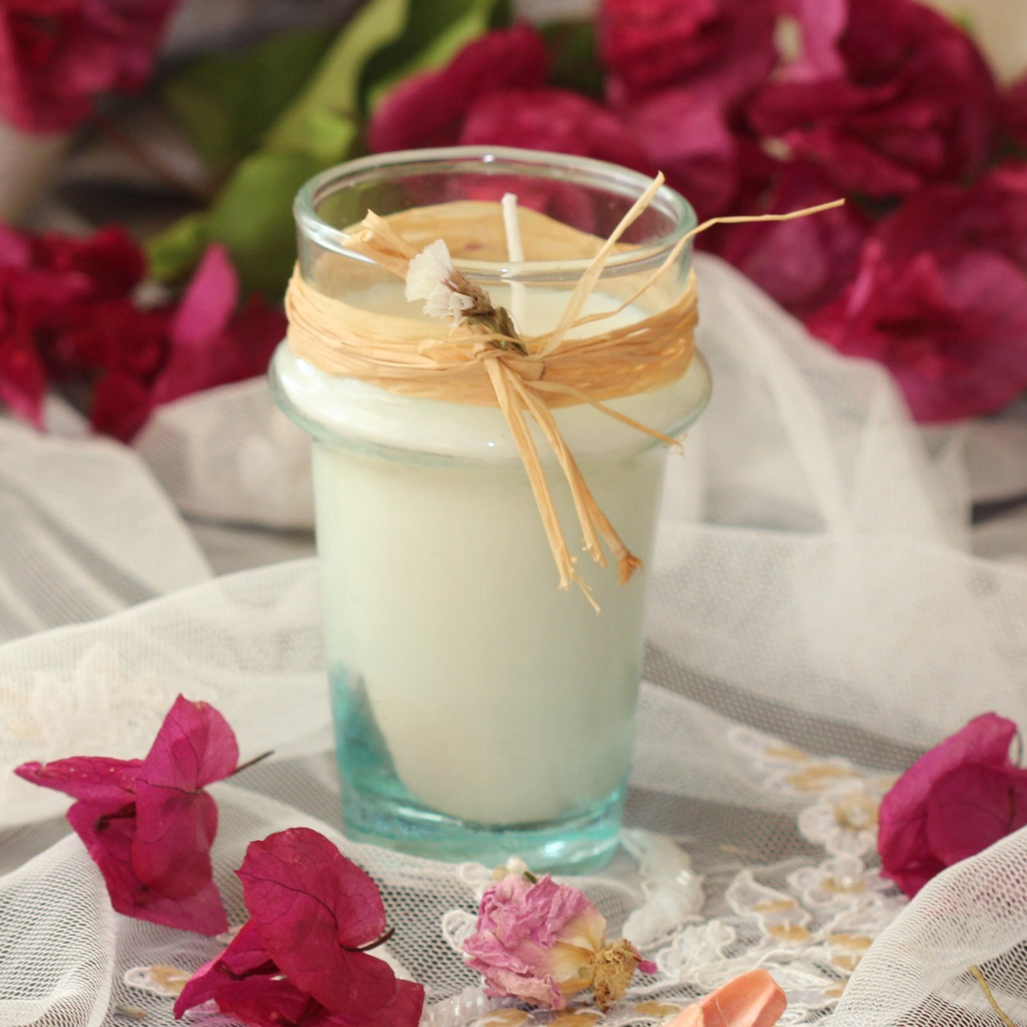 Pack Bougie Artisanale en verre - Lune