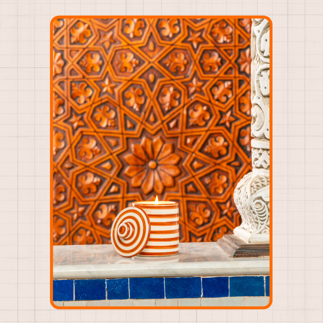 Bougie Artisanale - Oasis