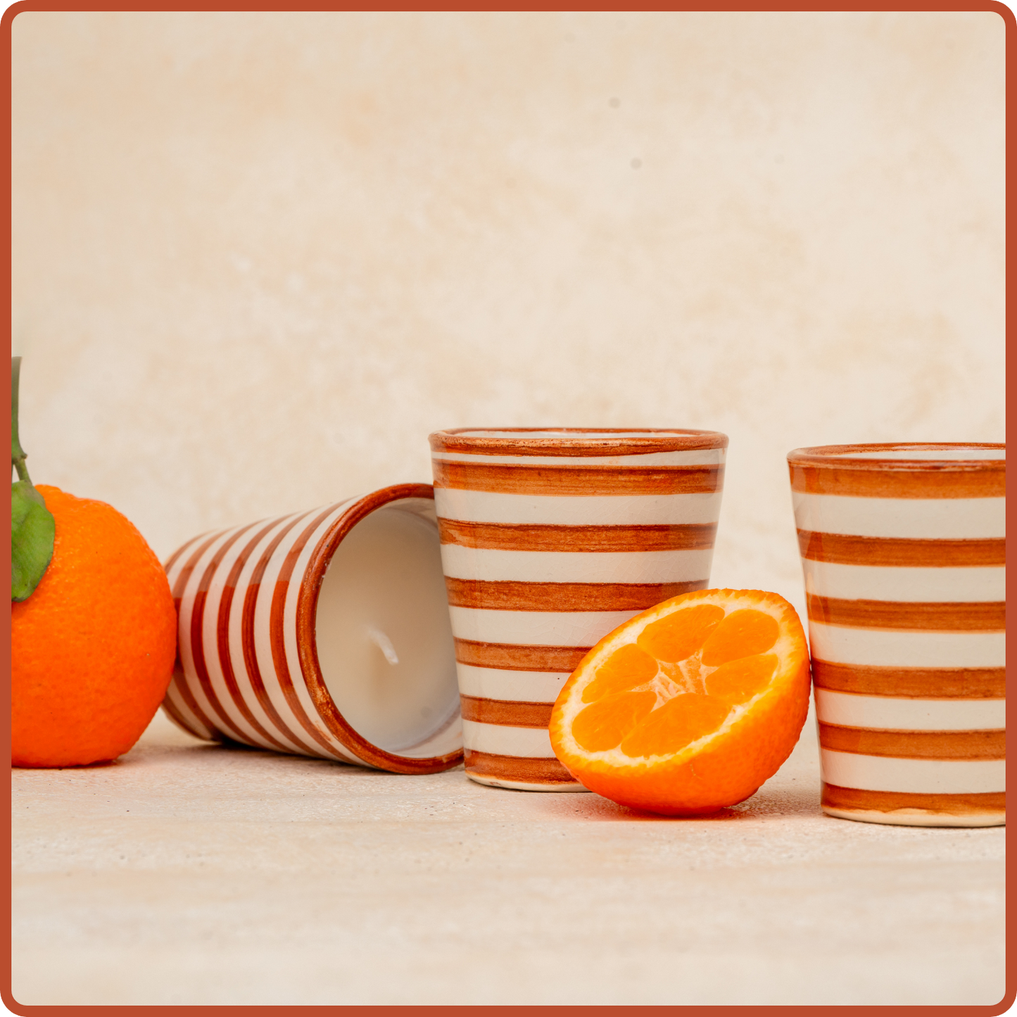 Bougie Artisanale Petit Oasis